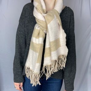 Victoria’s Secret LOVE Scarf: Fringe, Long, PINK